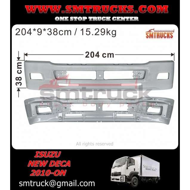 Ism Isuzu Ftr Fsr New Deca Front Bumper T